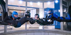 indoor skydiving sport formation skydivig