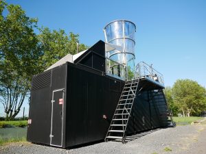 Portable pre-owned wind tunnel / Mobile pre-owned wind tunnel
